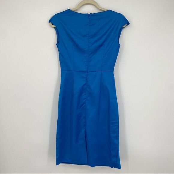 🐇 Metisu Dress Drape Electric Blue Size Medium - Picture 7 of 12